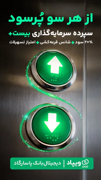 اسکرین‌شات وب اپ ویپاد | دیجیتال‌بانک پاسارگاد